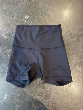 lululemon athletica Black High-Rise Bike Shorts